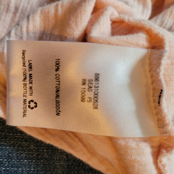 LAURA SCOTT PLUS WOMANS 2X PULL OVER PINK/WITH FAUX RHINE STONES - Picture 4 of 4